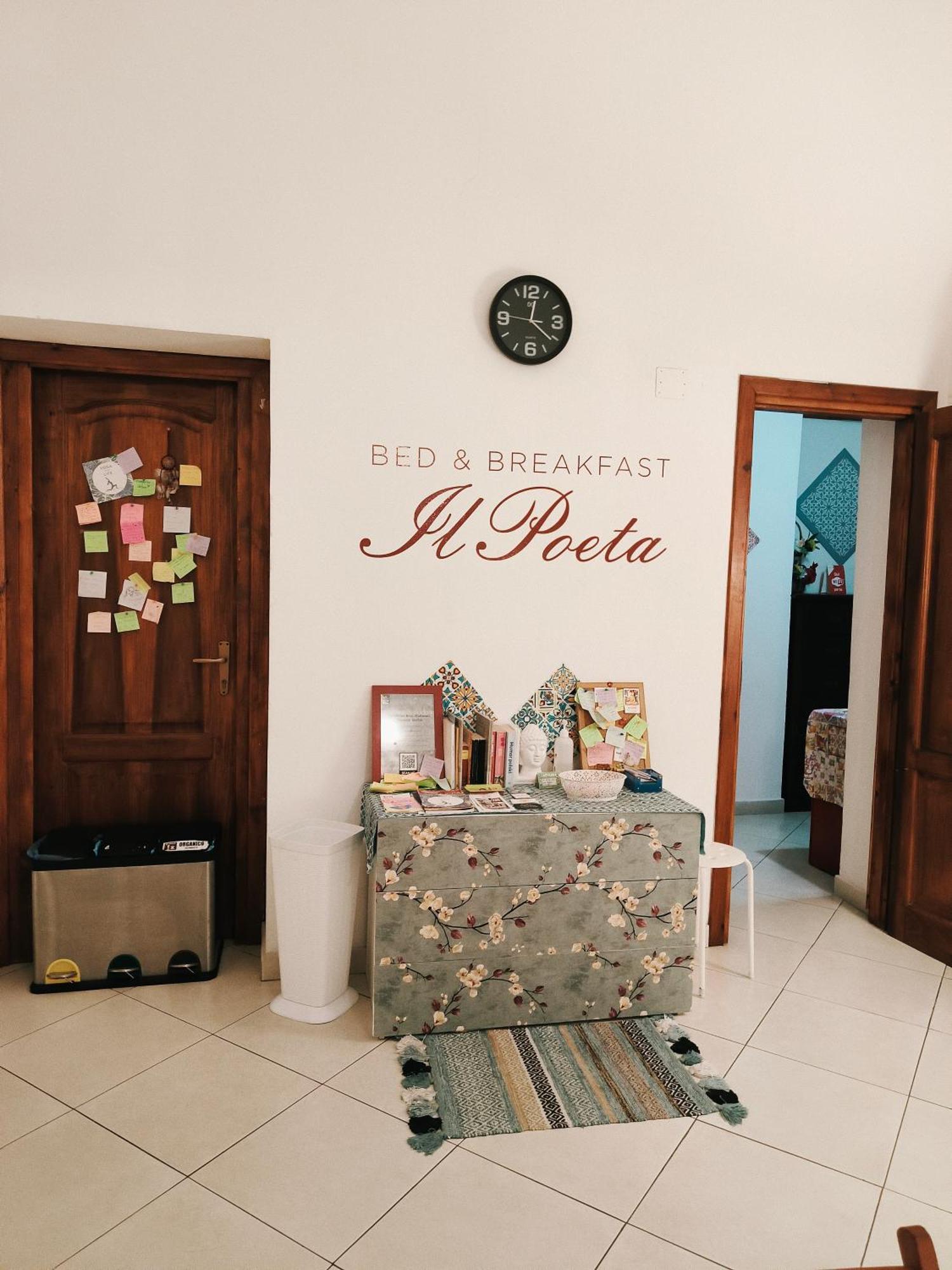 B&B Il Poeta Palermo Bagian luar foto