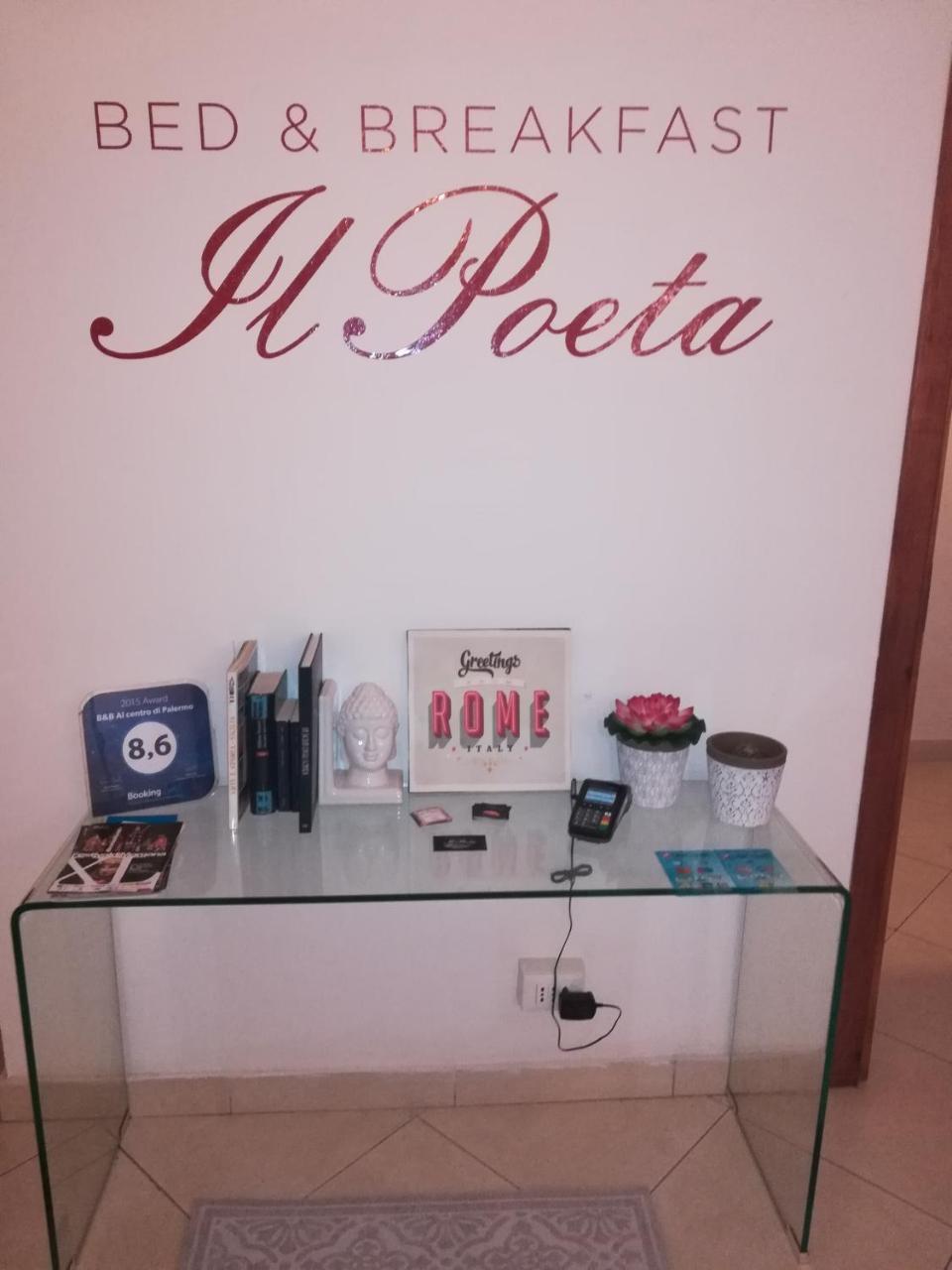 B&B Il Poeta Palermo Bagian luar foto